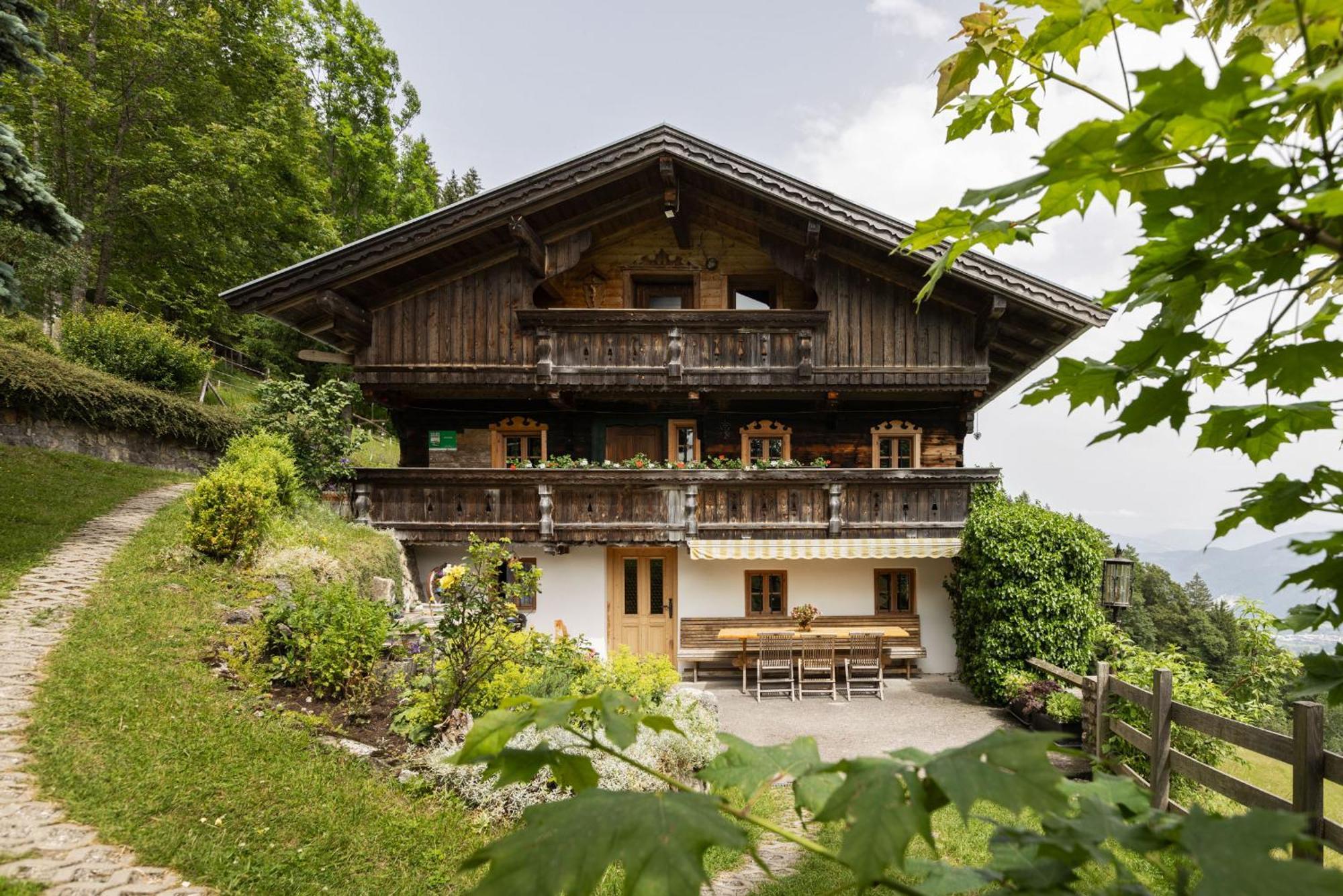 Das Pumphaus Brandenberg Exteriér fotografie